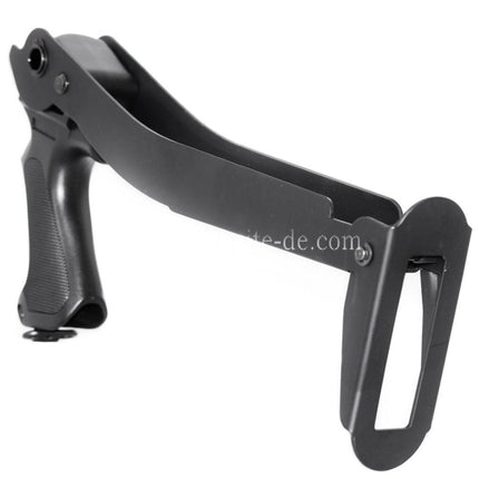 CYMA Metall Klappschaft mit Plastikgriff Geeignet für CYMA M870 Serie Schrotflinte Airsoft Schwarz