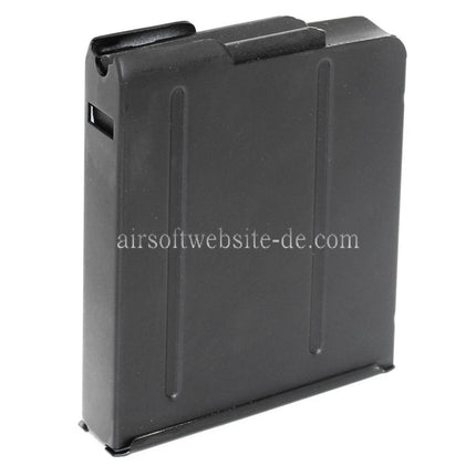APS 6rd Magazin Geeignet für APS (Hakkotsu) APM50 M40A3 Co2 Schalenauswurf-Scharfschützengewehre Airsoft Schwarz