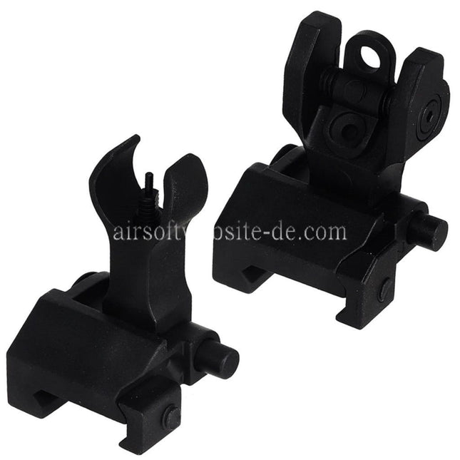 Airsoft Website Metall Schlacht Korn Kimme Geeignet für 20mm Picatinny Schiene Gewehre
