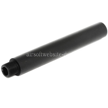 Airsoft Website 3/3.5 5/5.5 7/7.5 Zoll Aluminium Äußeres Lauf verlängerungsrohr -14mm CCW Gegen den Uhrzeigersinn AEG GBB Airsoft