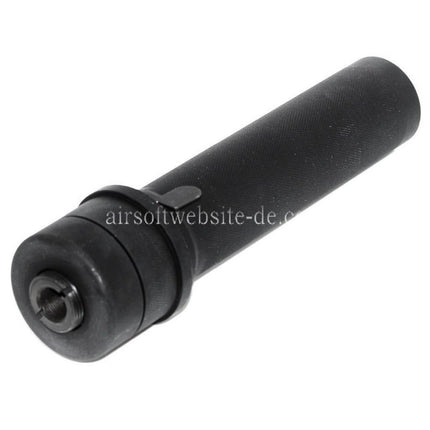 5KU PBS-1 Schalldämpfer Geeignet für -14mm CCW Gegen den Uhrzeigersinn Lauf AK Serie Gewehre Airsoft Schwarz