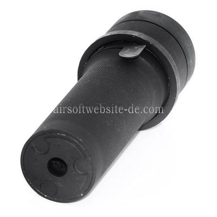 5KU PBS-1 Mini Schalldämpfer Geeignet für -14mm CCW Gegen den Uhrzeigersinn Lauf AK Serie Gewehre Airsoft Schwarz