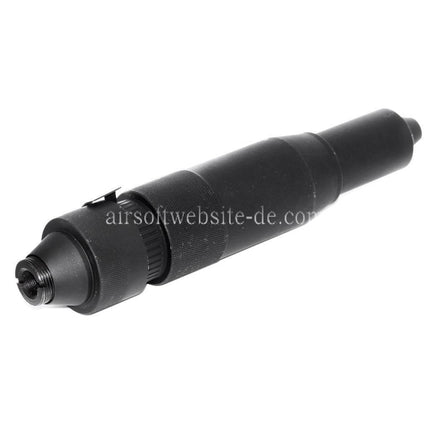 5KU PBS-4 Schalldämpfer Geeignet für -14mm CCW Gegen den Uhrzeigersinn Lauf AK Serie Gewehre Airsoft Schwarz