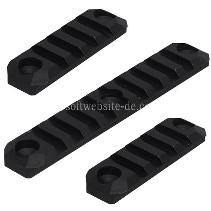 5KU 10.5 Zoll RAHG Tactical M-LOK Handschutz Schienen System geeignet für D-BOYS CYMA WE(WE-TECH) VFC Umarex HK416 Serie AEG GBB Gewehre Airsoft Schwarz