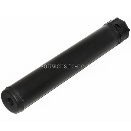 5KU 249mm SOCOM762 SS QD Schalldämpfer A mit Mündungsfeuerdämpfer Geeignet für -14mm CCW Gegen den Uhrzeigersinn Lauf Gewehre Airsoft Schwarz