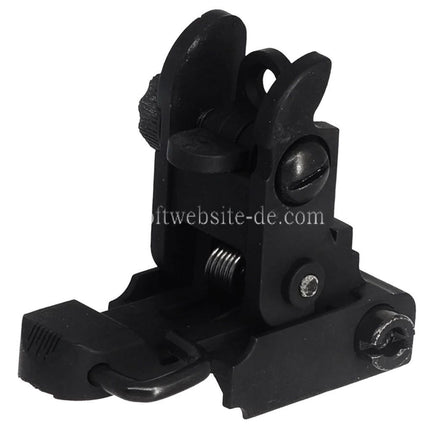 Airsoft Website Plastik M4SS Umdrehen Kimme Geeignet für 20mm Picatinny Schiene Gewehre