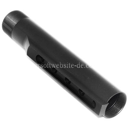 5KU 5-Positions Schaft Pufferrohr Geeignet für M4 M16 Serie AEG Gewehre Airsoft Schwarz