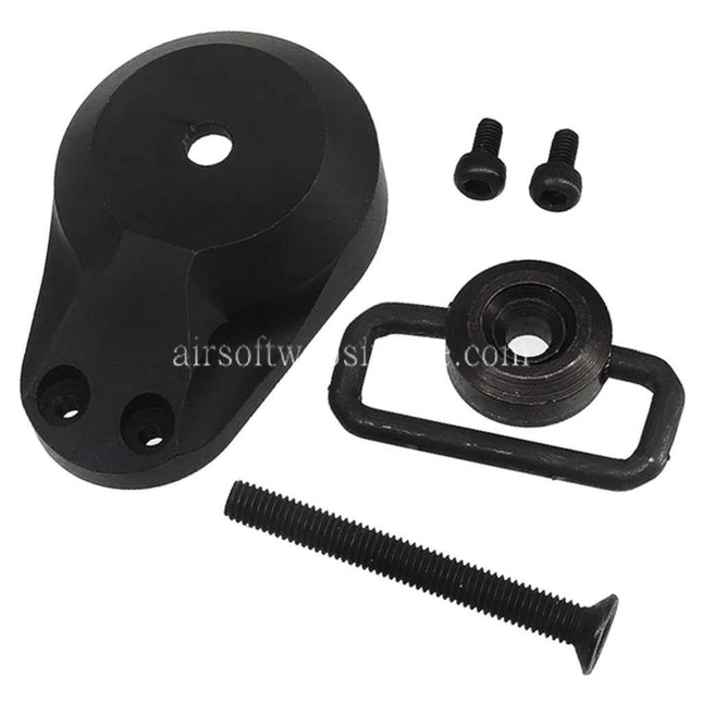 5KU Aluminium Tornado Swivel Ende Geeignet Für Tokyo Marui M4 Serie AEG Gewehre Airsoft