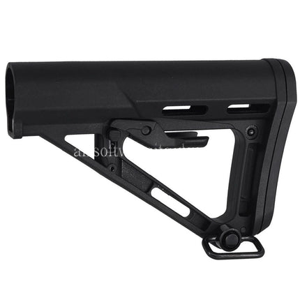 APS RS-3 Einziehbar Schaft geeignet für M4 M16 Serie AEG Gewehre Airsoft Schwarz