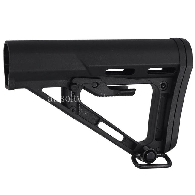 APS RS-3 Einziehbar Schaft geeignet für M4 M16 Serie AEG Gewehre Airsoft Schwarz
