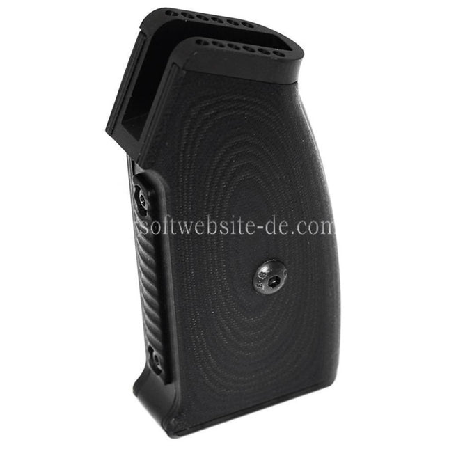 5KU Austauschbarer, kompletter modularer Pistolengriffsatz (Edge) geeignet für M4 M16 Serie GBB Gewehre Airsoft Schwarz