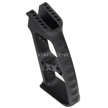 5KU Austauschbarer, kompletter modularer Pistolengriffsatz (Edge) geeignet für M4 M16 Serie GBB Gewehre Airsoft Schwarz