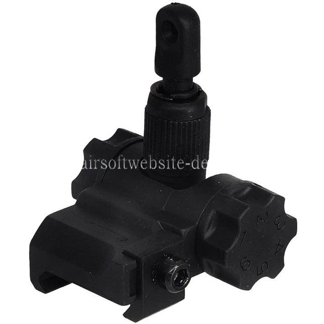 Airsoft Website Plastik SCAR Kimme Geeignet für 20mm Picatinny Schiene Gewehre