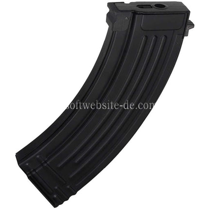 Airsoft Website 150rd Mid-Cap Magazin Geeignet für AK Serie AEG Gewehre Schwarz