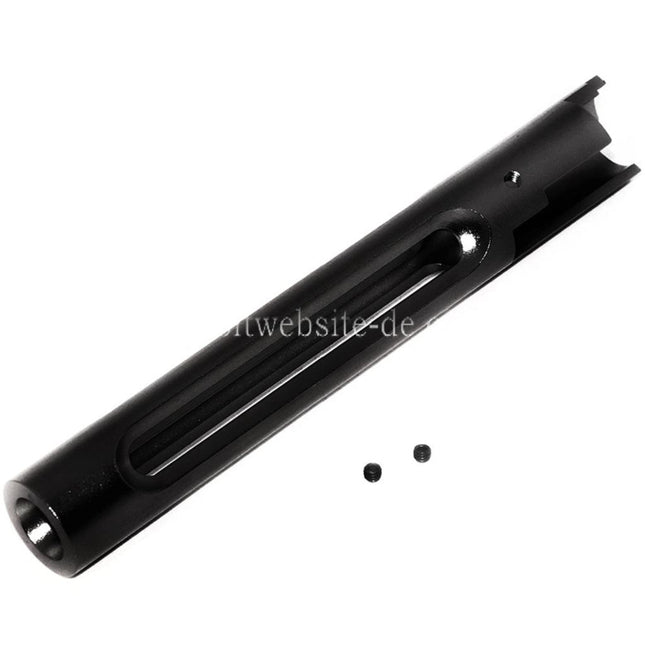 5KU CNC Aluminum Rückstoßfreier Äußerer Lauf Geeignet für Hi-Capa 5.1 Serie GBB-Pistolen Airsoft