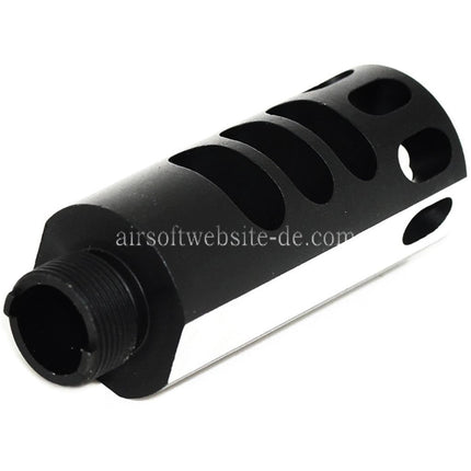 5KU Kompensator Typ 2 +14mm CW Rechtsgewinde Geeignet für Tokyo Marui Hi-Capa 5.1 Serie GBB Airsoft Pistolen