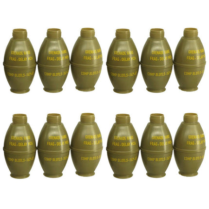 APS HAKKOTSU 12pcs Thunder B Co2 Schallgranate Ersatzflasche in Zitronenform