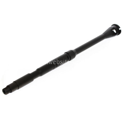5KU 14.5 Zoll Aluminium M4A1 Außenlauf -14mm CCW Gegen den Uhrzeigersinn Geeignet für WA M4 M16 Serie GBB Gewehre Airsoft Schwarz