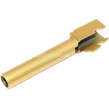 DOUBLE BELL 110mm Äußerer Lauf -12mm CCW gegen den Uhrzeigersinn Geeignet für DOUBLE BELL ARMY Tokyo Marui G17 GBB Pistolen Airsoft