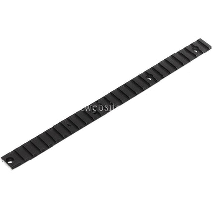 Airsoft Website 260mm Obere Schiene Geeignet für WELL Tokyo Marui MP7A1 R4 AEP SMG Gewehre Schwarz