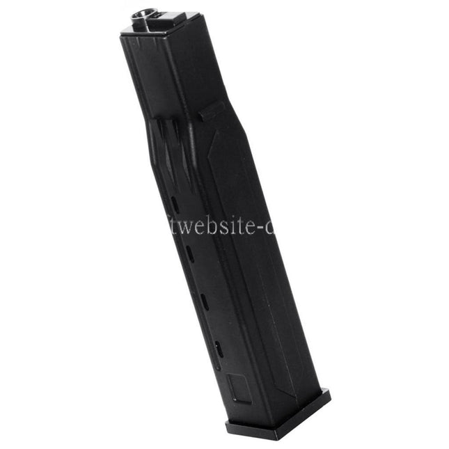 Airsoft Website 50rd Mid-Cap Magazin Geeignet für AY Spectre M4 Serie SMG AEG Gewehre Schwarz