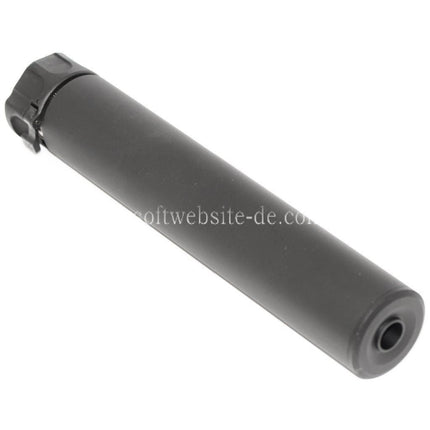 5KU 213mm SOCOM762 RC Schalldämpfer mit Mündungsfeuerdämpfer Geeignet für -14mm CCW Gegen den Uhrzeigersinn Lauf Gewehre Airsoft