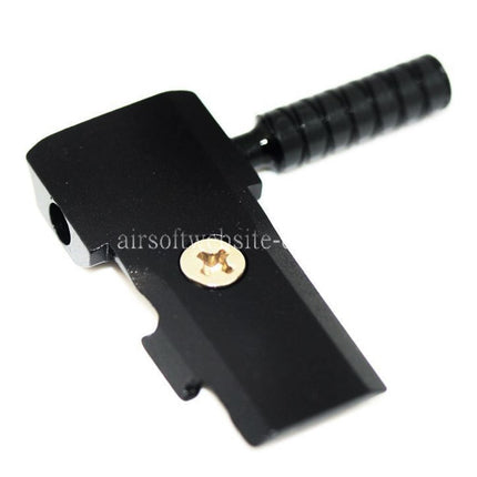 5KU Aluminum Round Spanngriff Geeignet für Tokyo Marui Hi-Capa Pistolen Airsoft