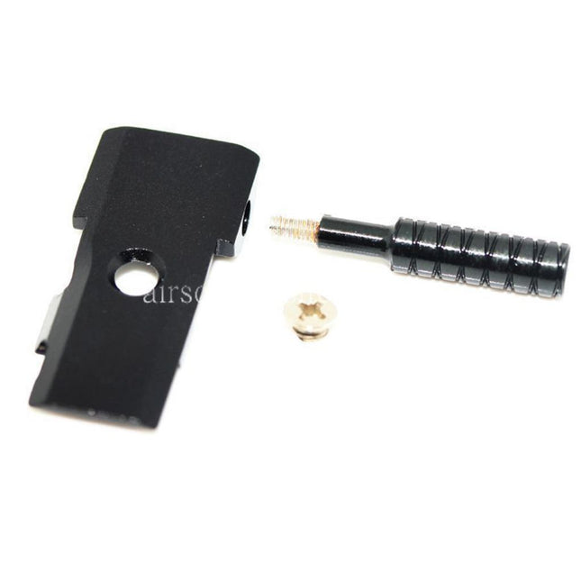 5KU Aluminum Round Spanngriff Geeignet für Tokyo Marui Hi-Capa Pistolen Airsoft