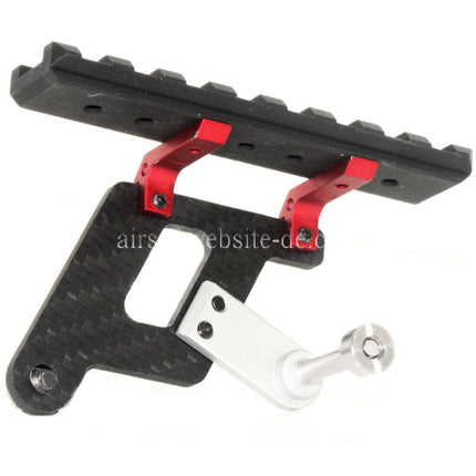 5KU Shooters Carbon Zielfernrohrmontage Schiene Geeignet für Tokyo Marui Hi-Capa Serie GBB Pistolen Airsoft