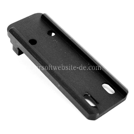 5KU Metall Mikro Kimmenhalterung Geeignet für Tokyo Marui G17 Serie GBB Pistolen Airsoft Schwarz