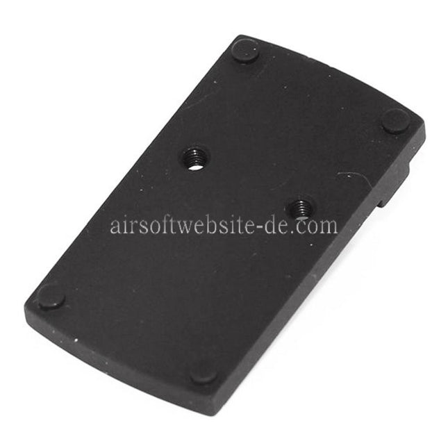 5KU Metall Optima / Docter / Vortex hinteres visierhalterung Geeignet für Tokyo Marui G17 Serie GBB Pistolen Airsoft Schwarz