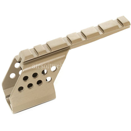 Airsoft Website 20mm Picatinny Schienen Zielfernrohrmontagebasis Geeignet für WE KSC Tanaka Tokyo Marui G17 G18C Serie Pistolen