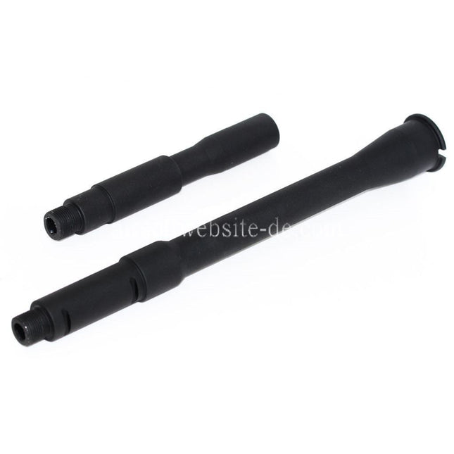 Airsoft Website 13.375 Zoll 340mm Aluminium Äußeres Lauf verlängerungsrohr -14mm CCW Gegen den Uhrzeigersinn Geeignet für M4 M16 Serie GBB Gewehre