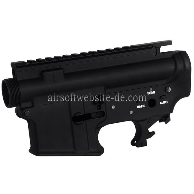 G&D Flach Top Empfänger Geeignet für G&D DTW PTW M4 Serie Gewehre Airsoft Schwarz