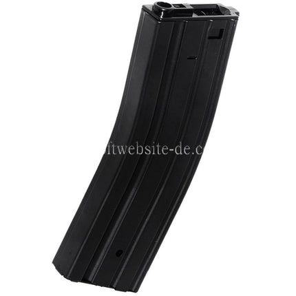 Airsoft Website 400rd Hi-Cap Flash Magazin Geeignet für M4 M16 Serie AEG Gewehre Schwarz