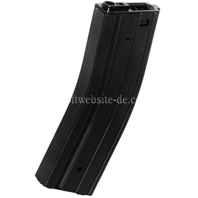 Airsoft Website 400rd Hi-Cap Flash Magazin Geeignet für M4 M16 Serie AEG Gewehre Schwarz