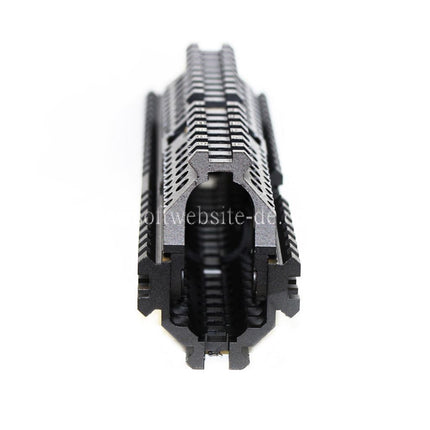 Airsoft Website 260mm CNC Aluminum Zen Stil Handschutz Schienen System Geeignet für GHK LCT Tokyo Marui E&L CYMA AK Serie AEG Gewehre Schwarz