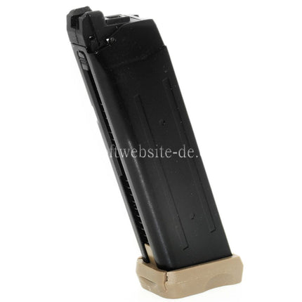 APS 23rd Co2 Magazin Geeignet für G17 G18C ACP601 ACP606 A-CAP Z1-CAP Black Hornet Dragonfly Scorpion SHARK Spyder X1-CAP / Tokyo Marui / WE / Armorer Works GBB Pistolen Airsoft