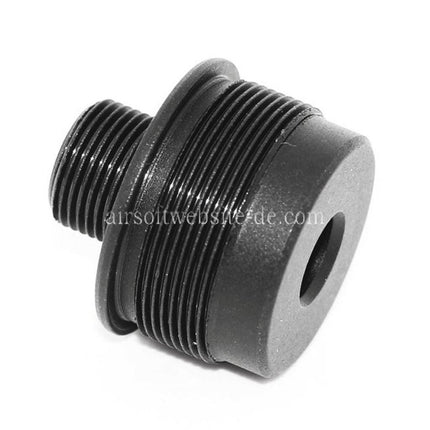Airsoft Website Laufschalldämpfer Kompensatoradapter Geeignet für Tokyo Marui VSR-10 / WELL MB02 Serie (14mm CW bis CCW) Scharfschützengewehre