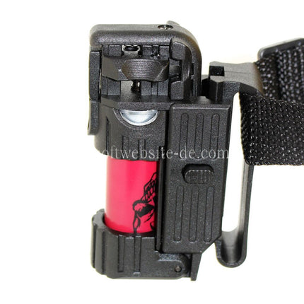 APS Smart Shot Mini Werfer mit Kartuschen Paintball Zylinderadapter Wattesiegelpapier & Gürtelschlaufe