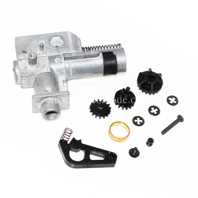 APS Metall Hop Up Unit Geeignet für No.2 HYBRID V2 Getriebe Version 2 M4 M16 Serie AEG Gewehre Airsoft