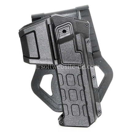 Airsoft Website Polymer Hartschalenkoffer Beweglich Halfter Geeignet für Tokyo Marui WE 1911 Pistolen Airsoft