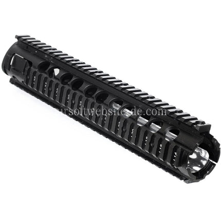 CYMA 295mm CNC Aluminum M5 RAS Handschutz Schienen System Geeignet für M4 M16 Serie AEG Gewehre Airsoft Schwarz