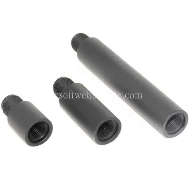 APS 3pcs 21mm/41mm/97mm 159mm Aluminium CQB Äußeres Lauf verlängerungsrohr Geeignet für All -14mm CCW Gegen den Uhrzeigersinn Gewehre Airsoft