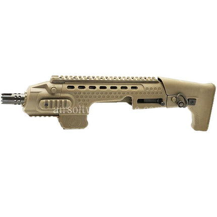 APS Caribe Action Combat Pistolenkarabiner Conversion Kit Geeignet für G17 G18C Pistolen Airsoft