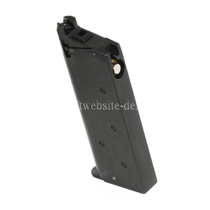 ARMY ARMAMENT 18rd Gas Magazin Geeignet für R45 Tokyo Marui Detonics .45 GBB Pistolen Airsoft Schwarz