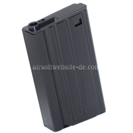 Airsoft Website 470rd Wicklung Hi-Cap Magazin Geeignet für JG Golden Eagle CYMA A&K G&P Tokyo Marui SR25 Serie AEG Gewehre schwarz