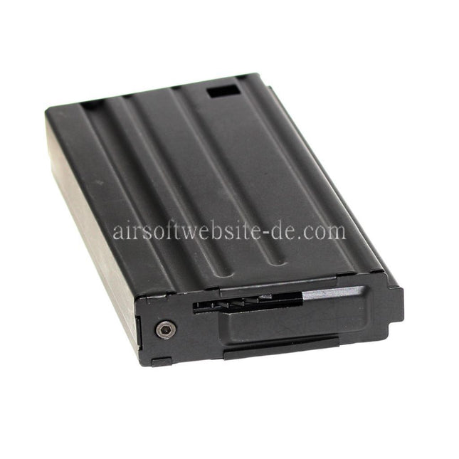 Airsoft Website 470rd Wicklung Hi-Cap Magazin Geeignet für JG Golden Eagle CYMA A&K G&P Tokyo Marui SR25 Serie AEG Gewehre schwarz