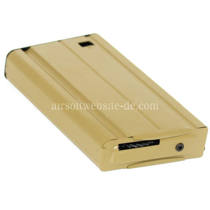 Airsoft Website 440rd Hi-Cap Magazin Geeignet für VFC D-Boys SCAR-H Serie AEG Gewehre Dark Earth