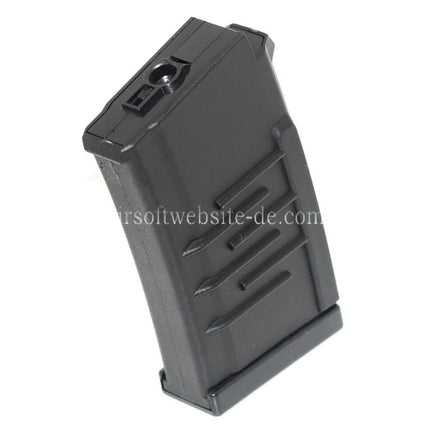 Airsoft Website 150rd Hi-Capa Magazin Geeignet für AY VSS Serie AEG Gewehre Schwarz